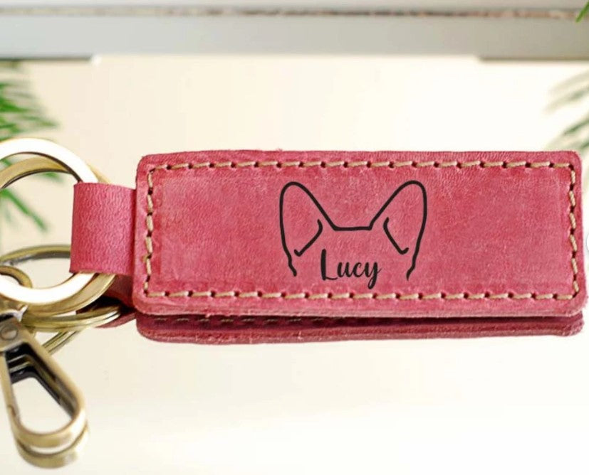 Personalized Keychain for Pet Owners, Unique Gift for Mom